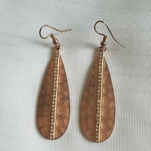 Rhinestone Dangle Earrings